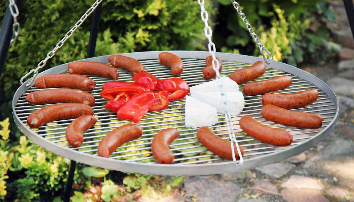 Griglia in acciaio inox, Barbecue, bistecchiera, Griglia, Cook King, 3