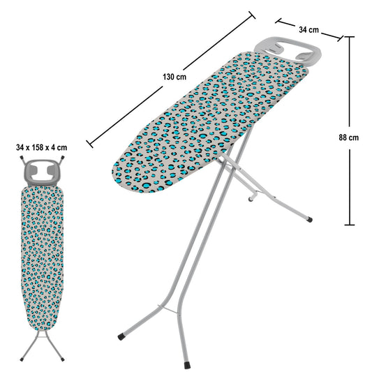 Asse da stiro, Tavola da stiro, 110 x 32cm, altezza regolabile in 4 posizioni fino a 88cm, leggero e semplice, Colombo SUPER EURO , 2