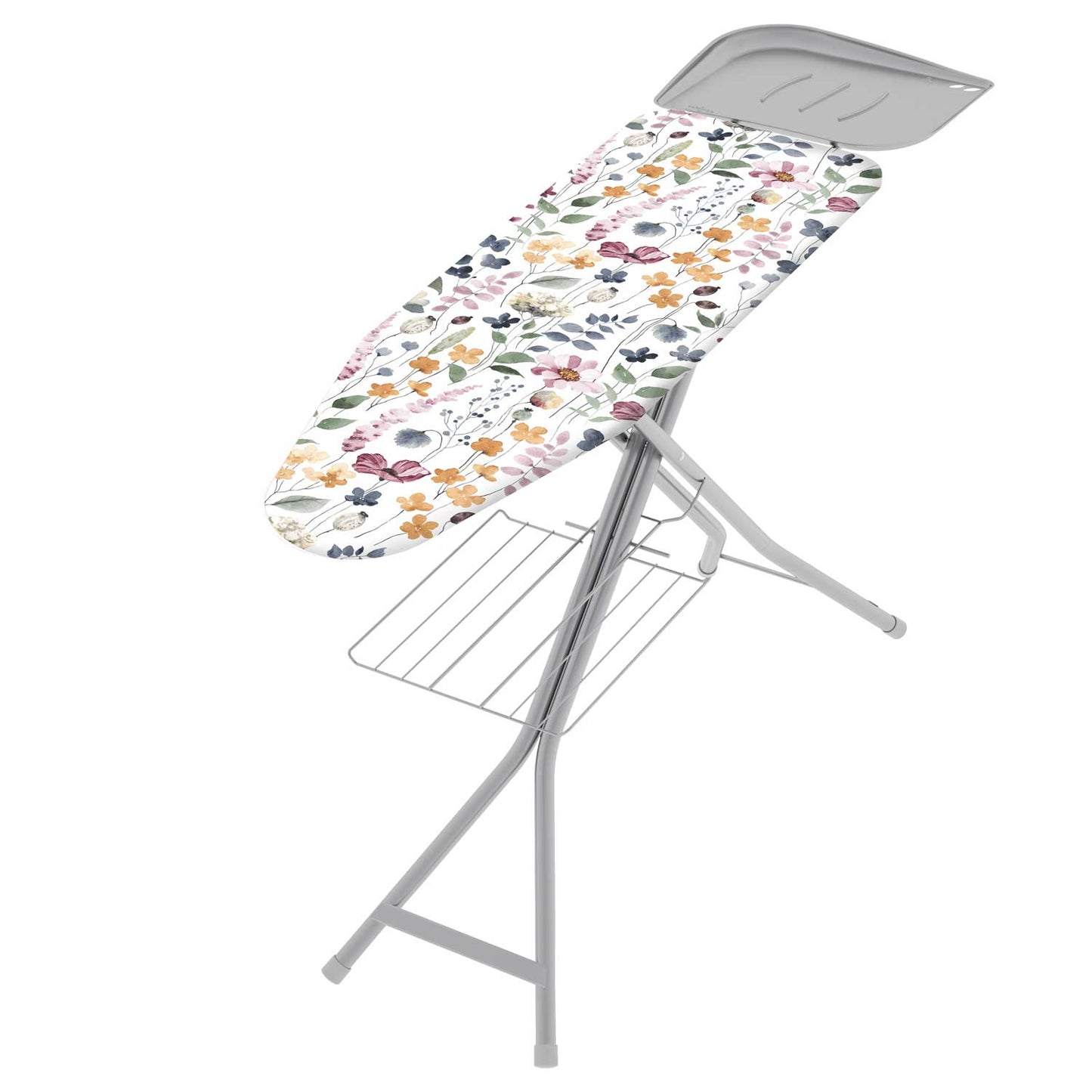 Asse da stiro, 120x40 cm, Supporto per ferro da stiro, Porta biancheria, Fatto in Italia, Colombo STELLA