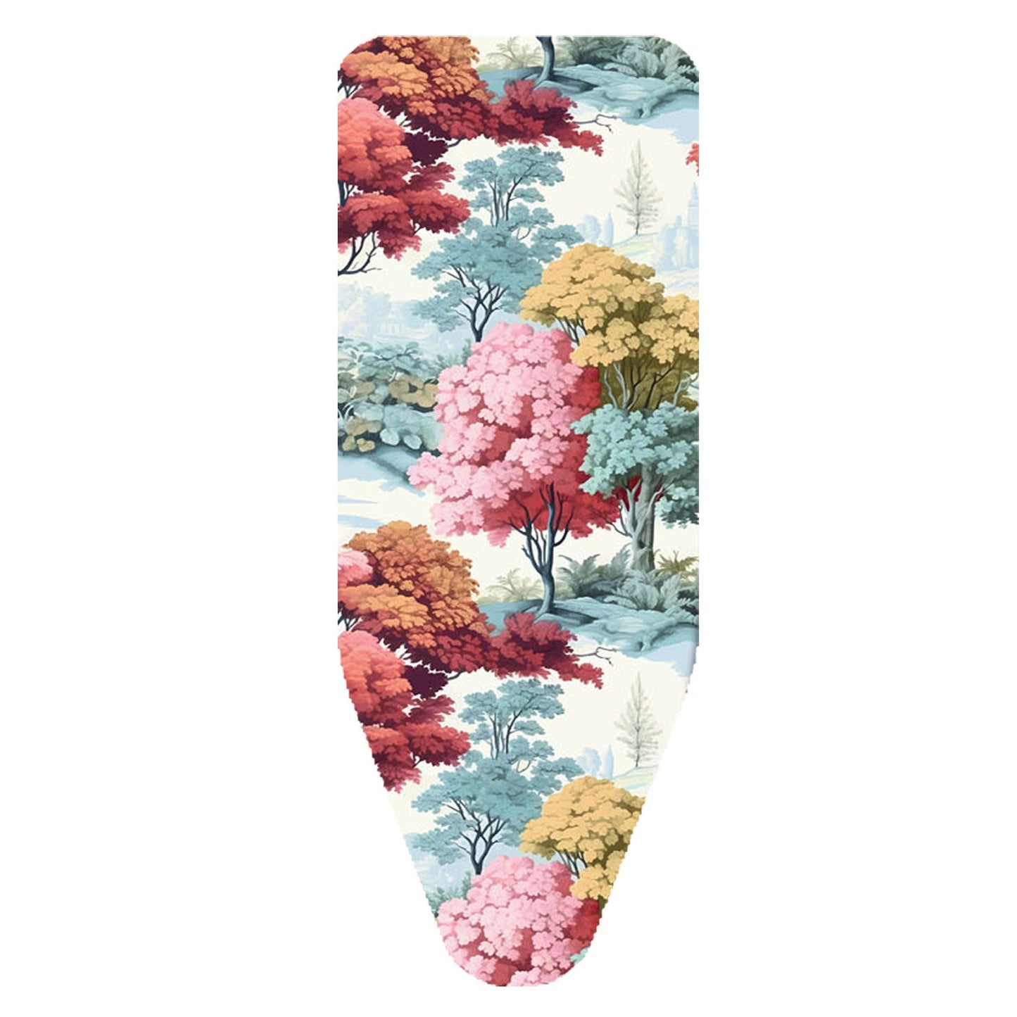Copriasse da stiro, 140x55 cm, 2 strati, Cotone 100% e mollettone, Made in Italy, Sistema a clip, Colombo Autumn Vibes, 4