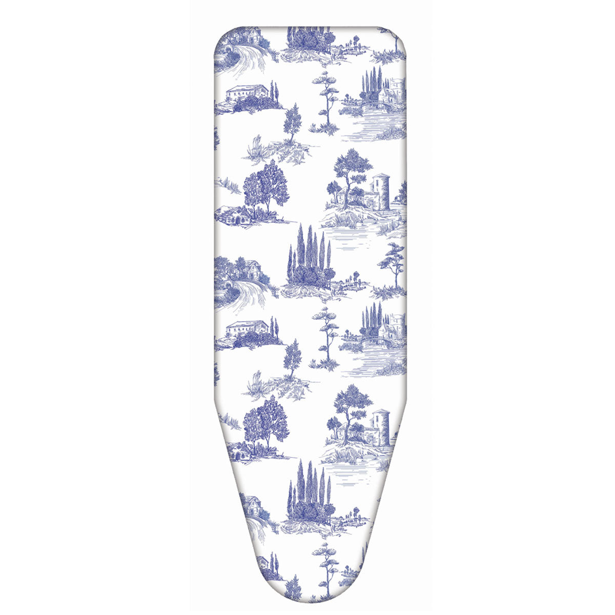 Copriasse da stiro, 140x55 cm, 2 strati, Cotone 100% e mollettone, Made in Italy, Sistema a clip, Colombo Tuscan Summer, 4