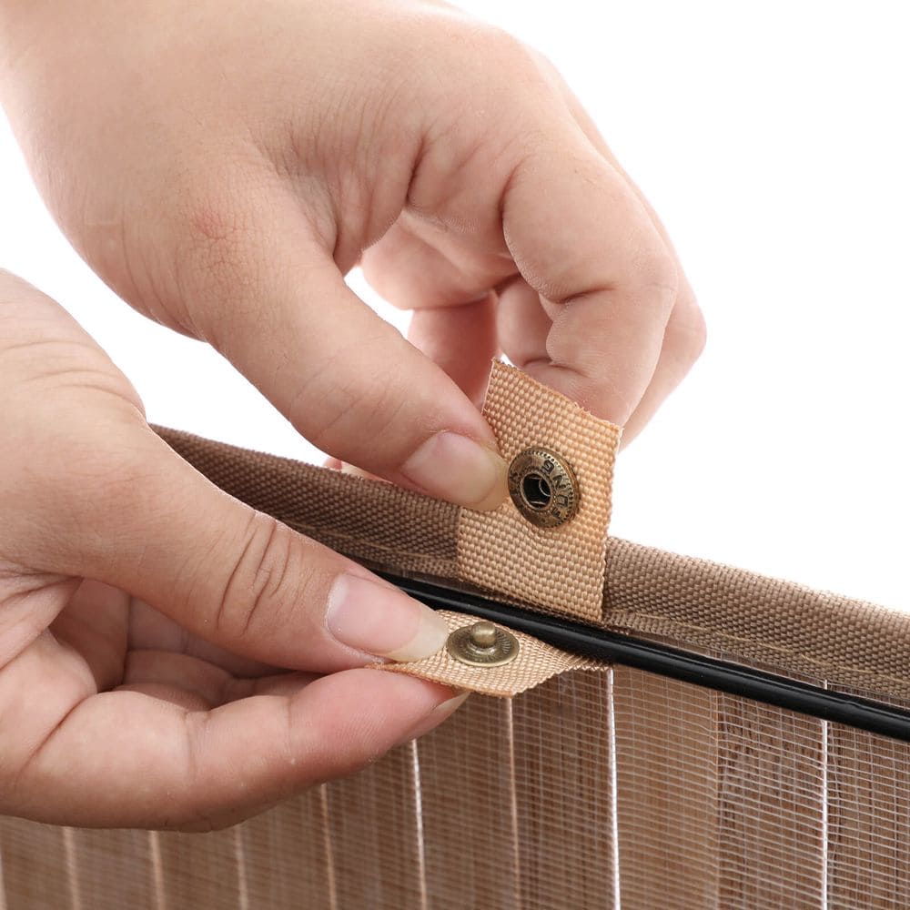 Songmics, cesto per lavanderia in bambu