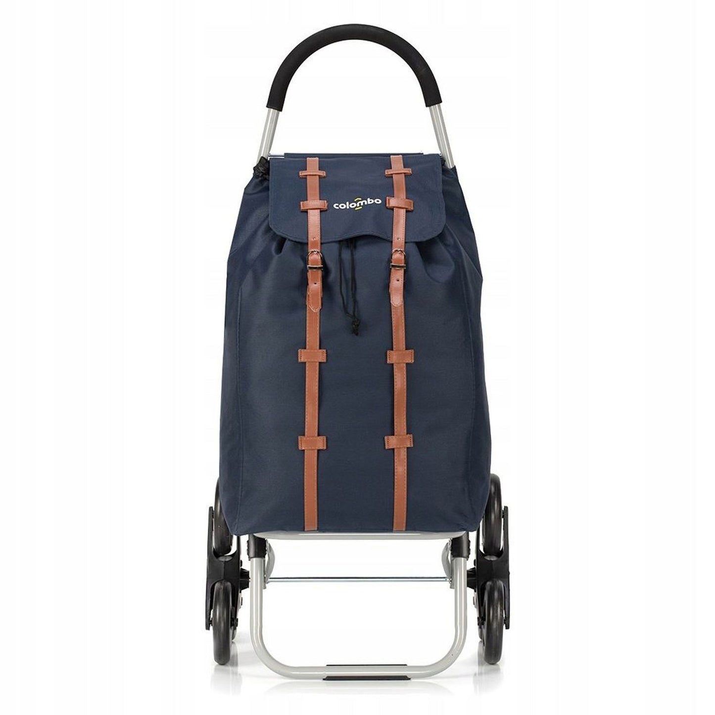 Carrello spesa, Capacità 50 L, Carrello Portaspesa, Borsa in poliestere impermeabile, Colombo DAKAR 3, Blu navy, 5