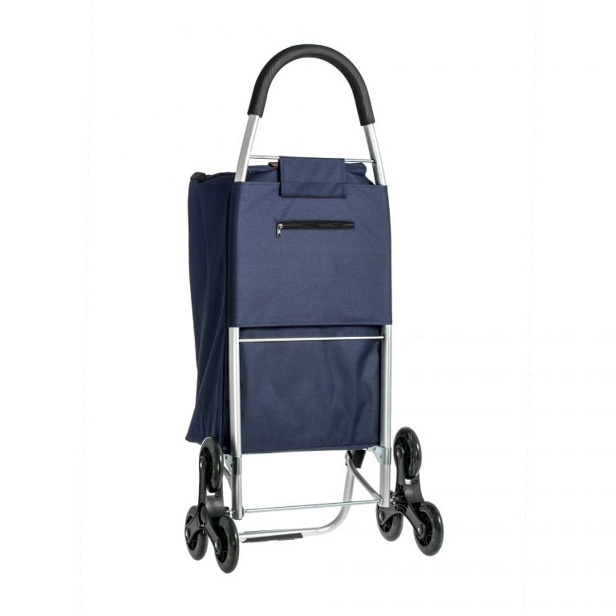 Carrello spesa, Capacità 50 L, Carrello Portaspesa, Borsa in poliestere impermeabile, Colombo DAKAR 3, Blu navy, 3