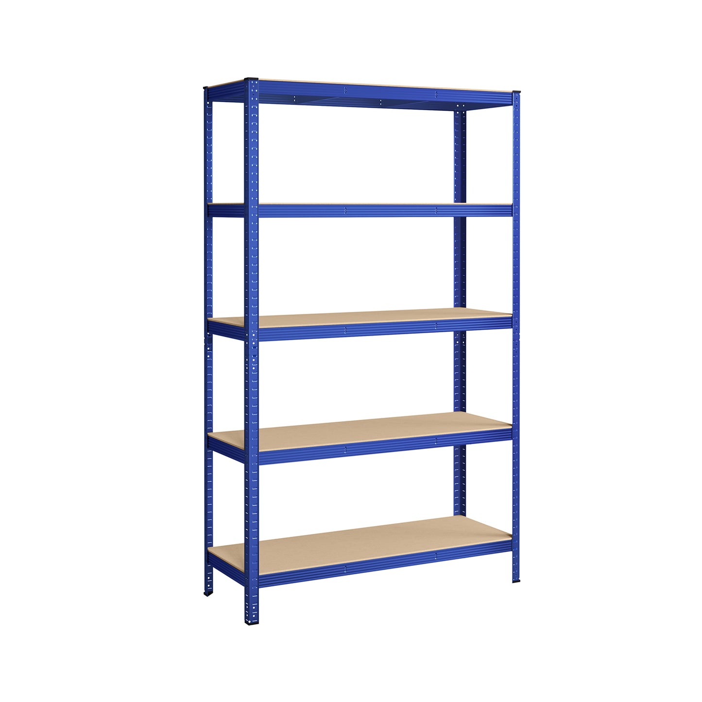 Scaffali, Scaffalature Metalliche, 5 Ripiani, 60 x 120 x 200 cm, Scaffali Magazzino, Portante 750 kg, Blu, Songmics, 2