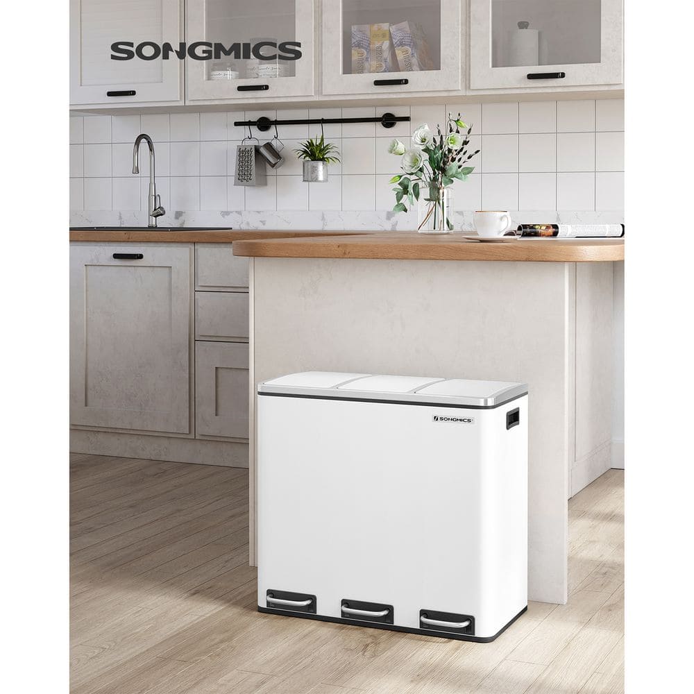 Pattumiera a Triplo Secchio, 3 x 18L