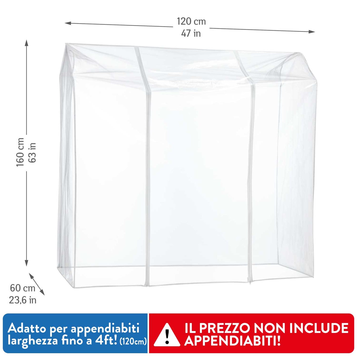 Copertura Protettiva per Appendiabiti, Protegge da Raggi UV