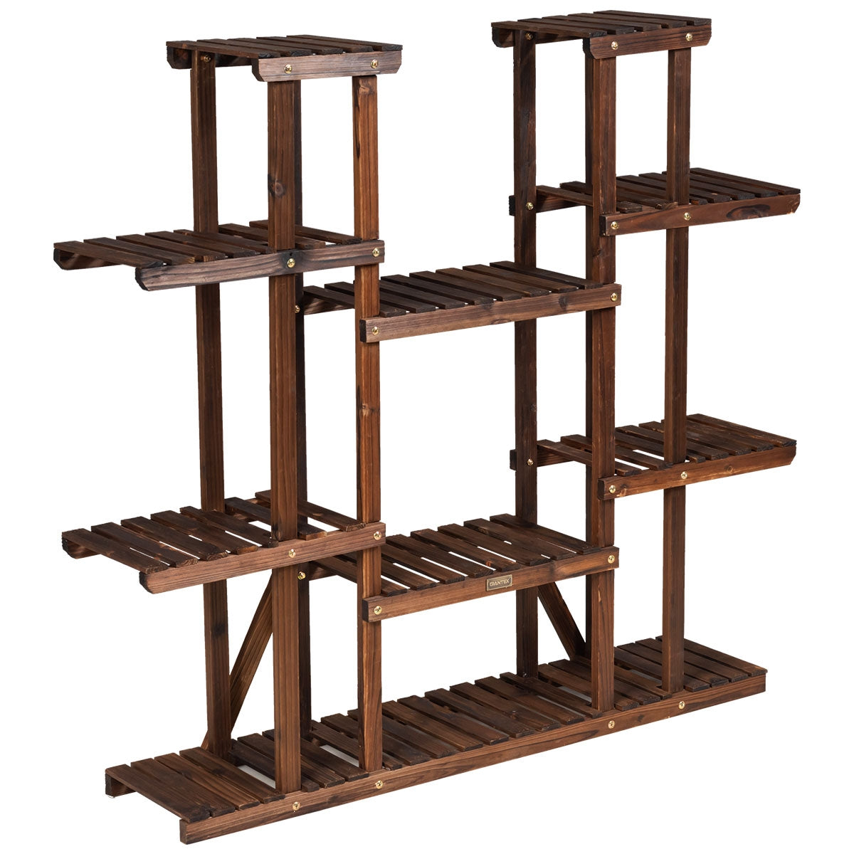 Piedistallo per Piante, Porta Piante da Interno, Porta Piante da Esterno, Porta Piante, Supporto per Piante, Costway, 2