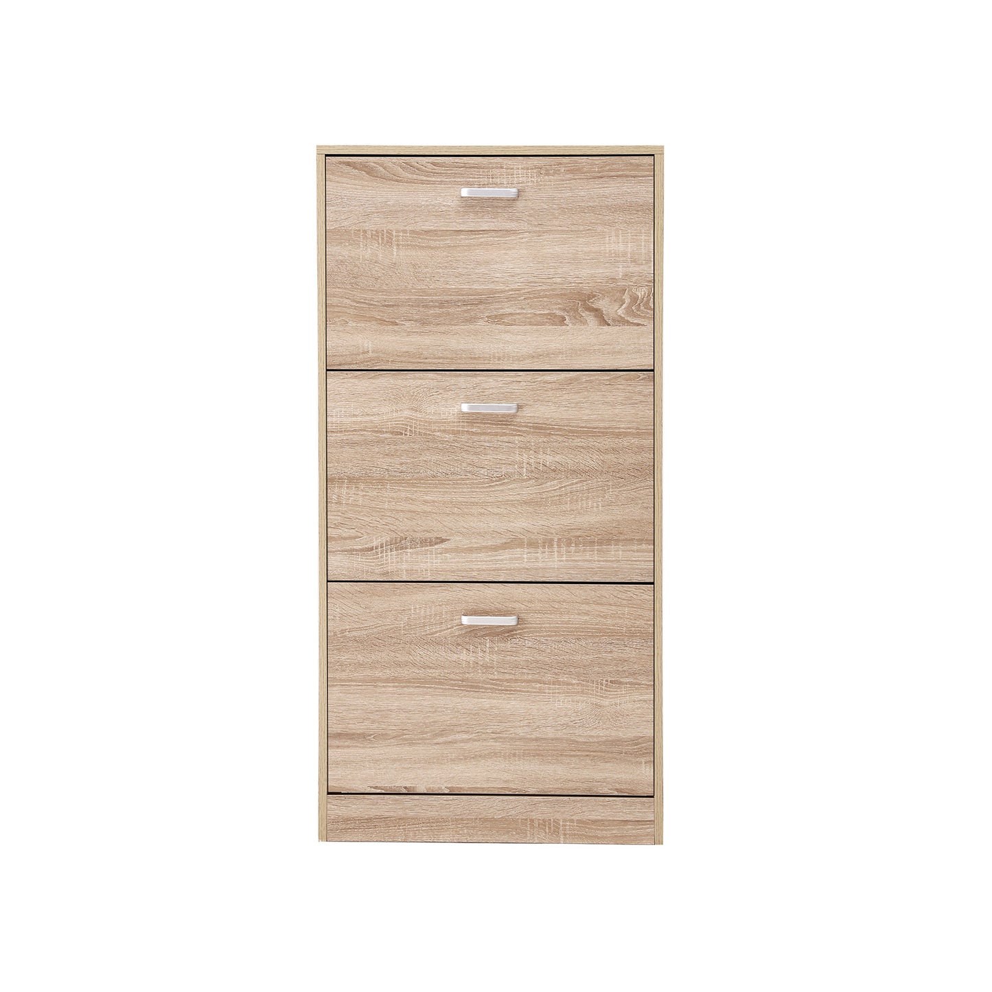 Scarpiera Salvaspazio, Scarpiera Armadio, 3 Piani Scaffale Portascarpe Cassettiera, Rovere, VASAGLE, 7