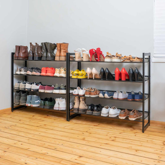 Scarpiera, 8 Ripiani, Scarpiera Stretta, Scarpiera in Metallo, Tatkraft Giza, 2