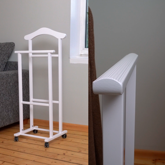 Servo Muto, su Ruote, Legno di Faggio, Servo Muto Moderno, per Uomo e Donna, ARIT ATRI, 2