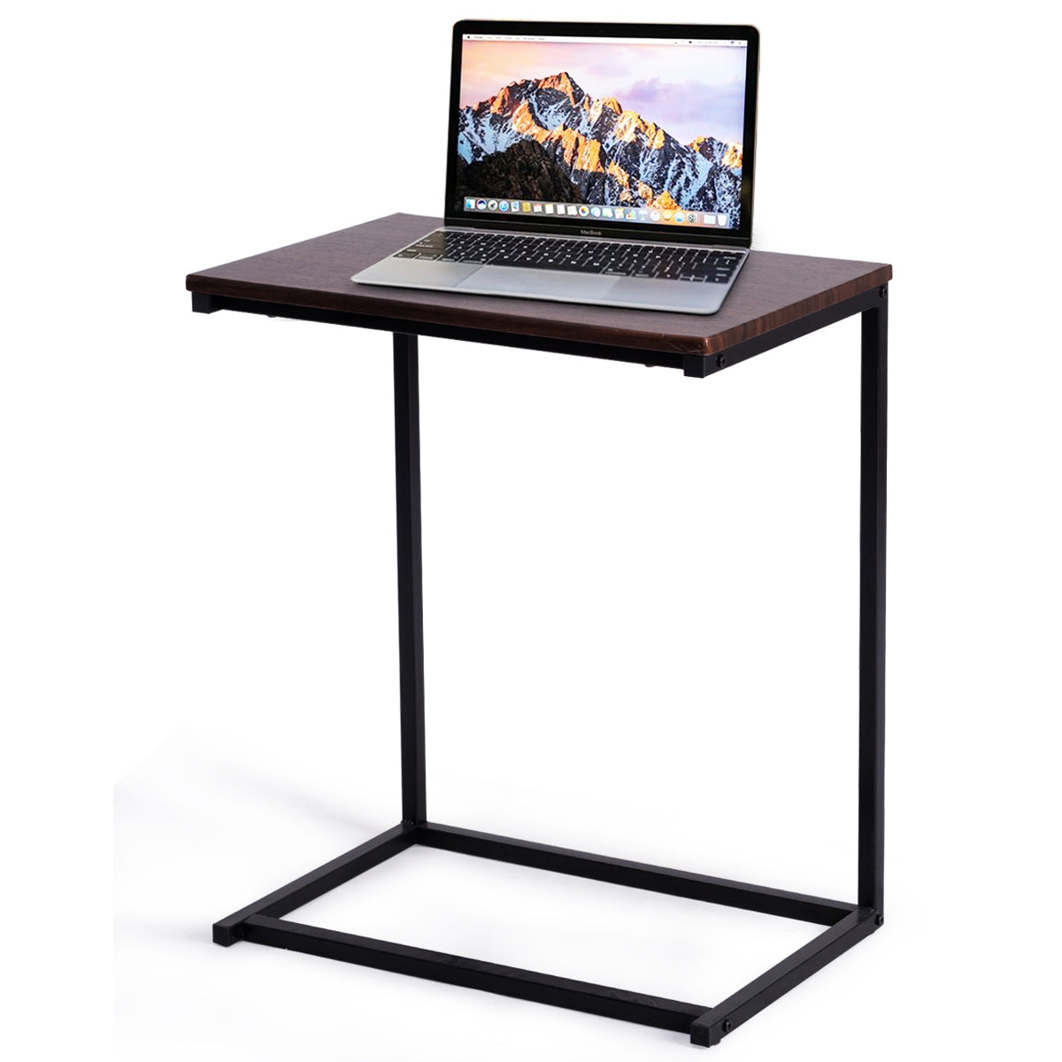 Tavolino divano, Scrivania Stretta, Tavolino da caffè, Tavolino per Laptop, Costway