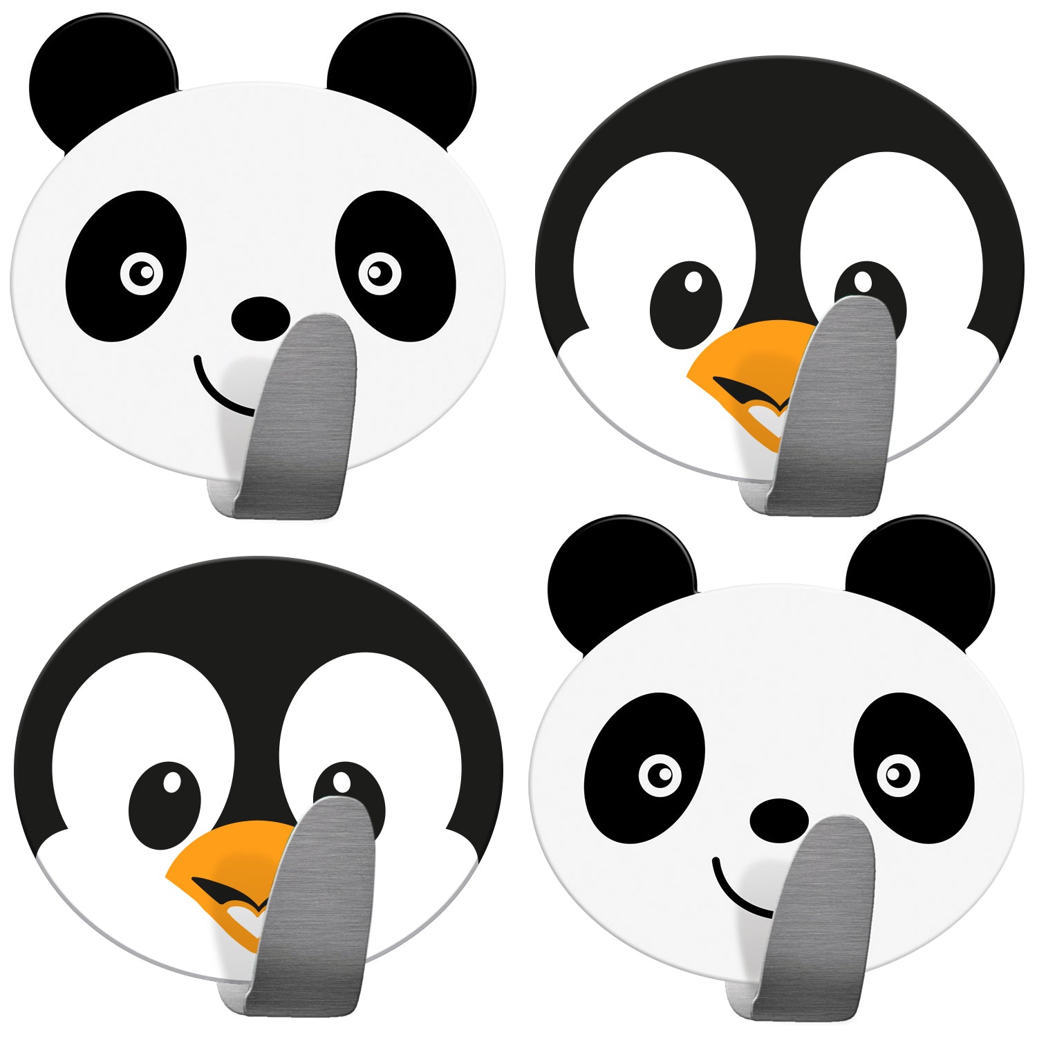 4 Pezzi Ganci Gufo, Ganci Adesivi Per Bambini, Appendiabiti Da Parete Senza Foratura Ganci Da Parete Per Guardaroba Per Bambini Per Bagno Cucina Porta Decorazione 4 Pezzi Ganci Gufo, Ganci Adesivi Per Bambini, Appendiabiti Da Parete Senza Foratura Ganci Da Parete Per Guardaroba Per Bambini Per Bagno Cucina Porta Decorazione