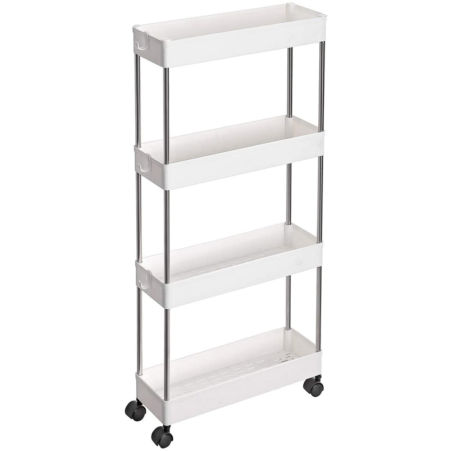 Carrello Portaoggetti a 4 Ripiani, SONGMICS