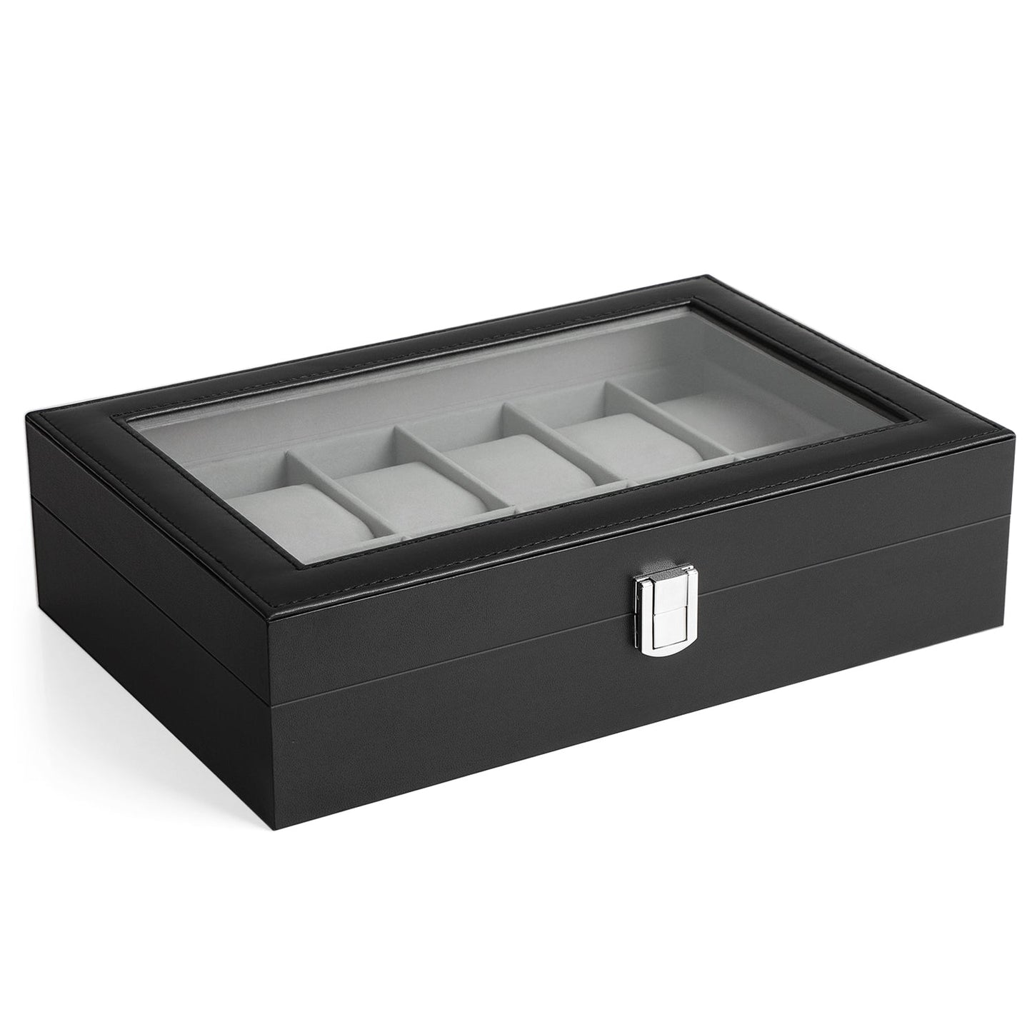 Porta Orologi, con 12 Scomparti, SONGMICS, 3