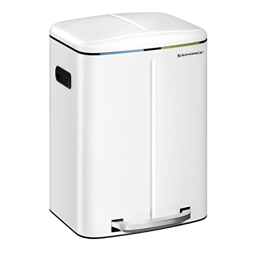 Pattumiera da 40 L con 2 scomparti