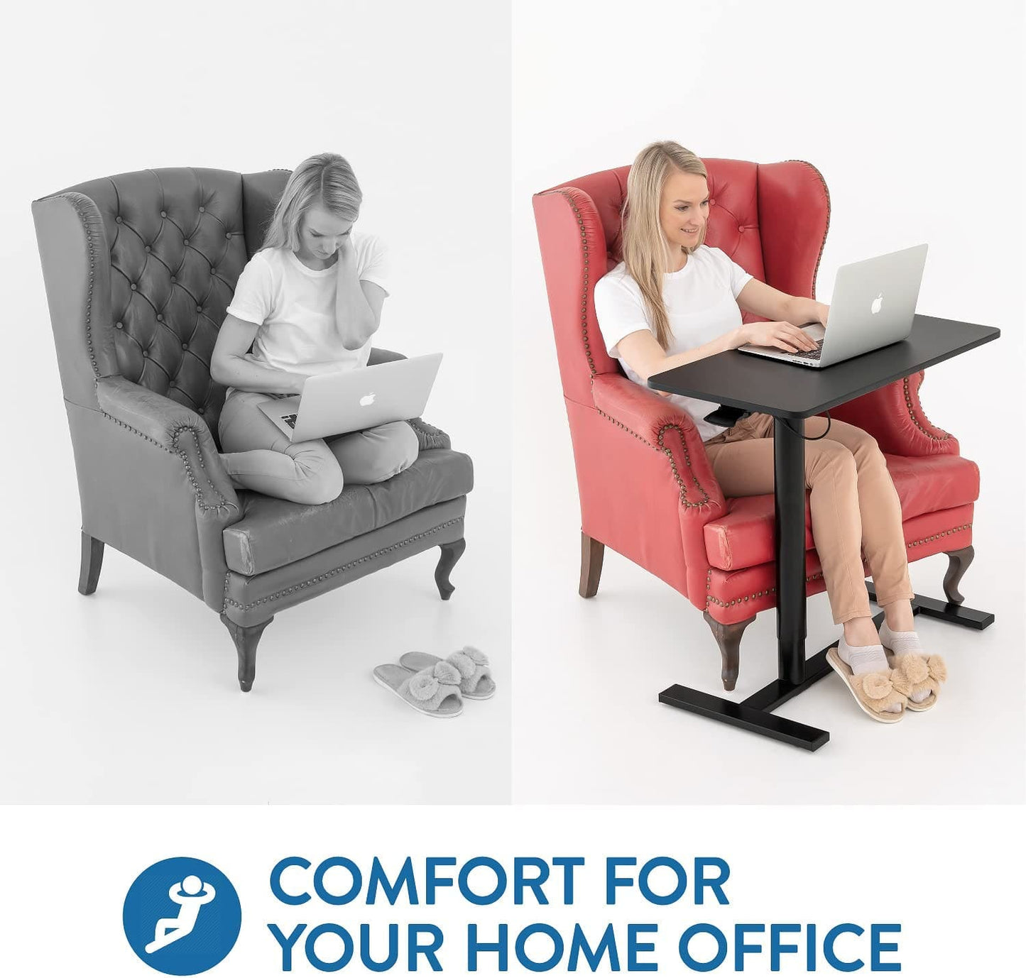 Tavolino pc da divano, per un lavoro confortevole, Tatkraft Bliss