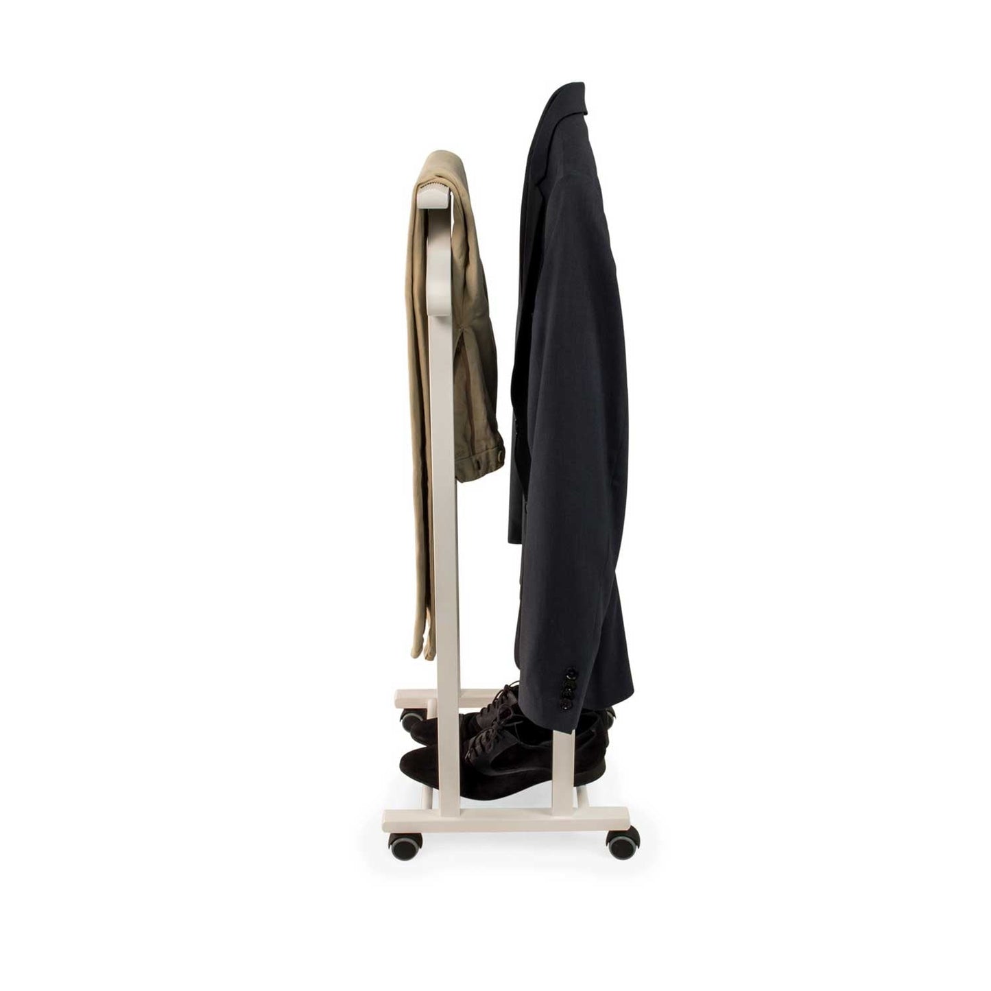 Servomuto, Indossatore TRENDY, Composto da 2 gruccie e 1 portapantaloni, piedini in gomma alla base, ARIT, 4