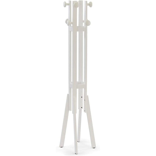 Appendiabiti legno finitura bianco ar it il cuore del legno, Alba, Arit, 1