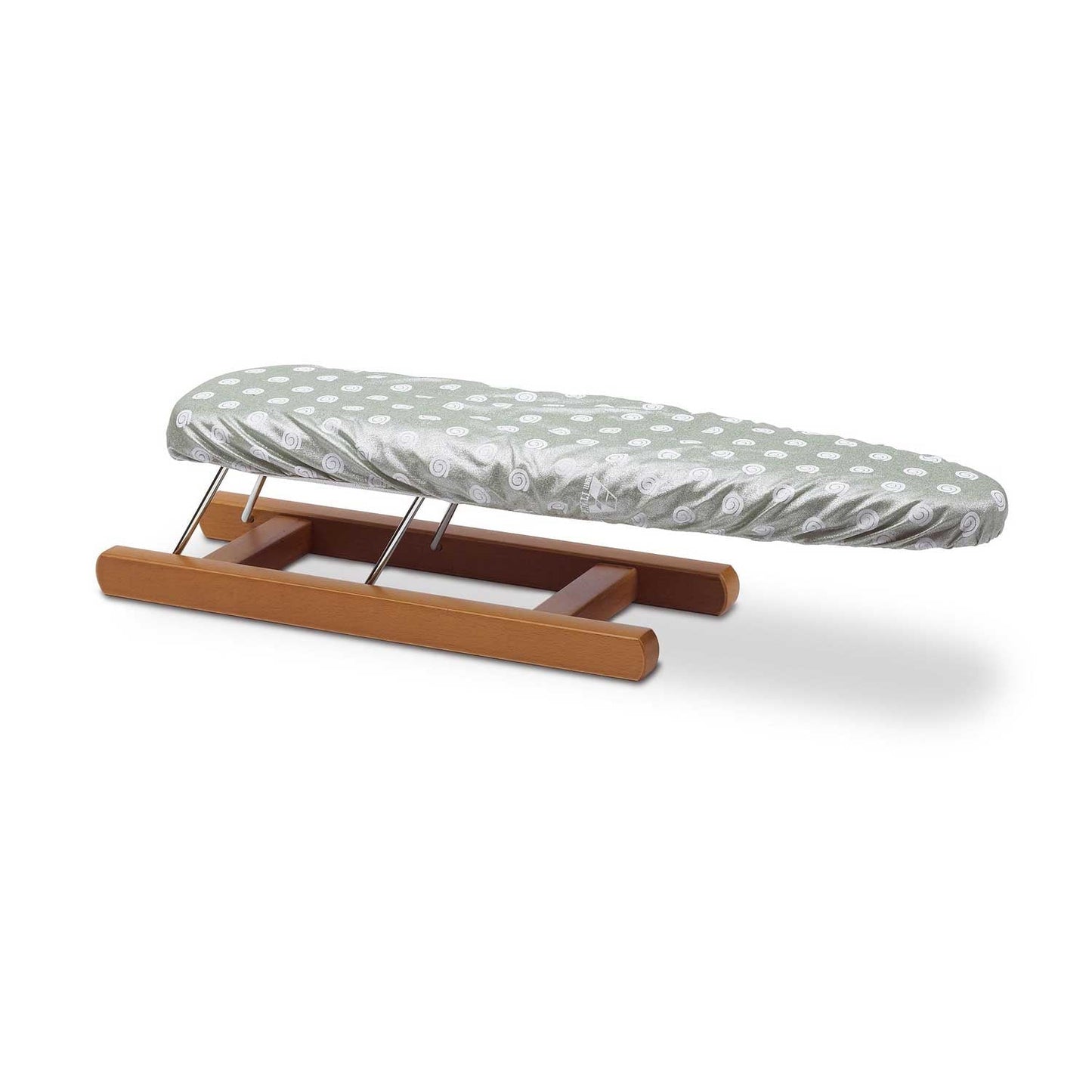 Asse da stiro STIROMANICHE, Asse da stiro a manica, piano di lavoro 51 x 12 cm - Colore ciliegio