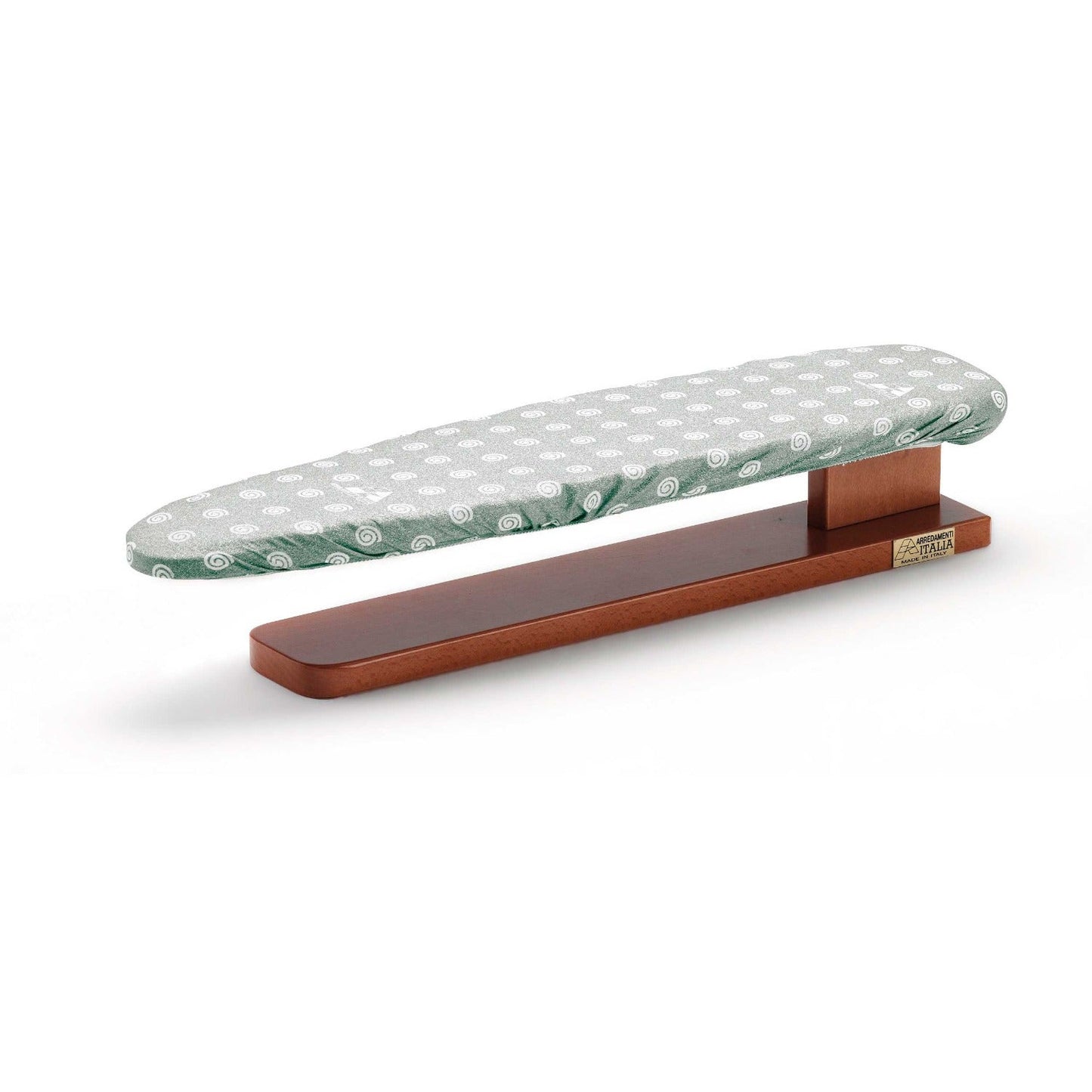 Asse da stiro BIRD, asse da stiro a manica, piano di lavoro 51 x 12 cm - Colore ciliegio