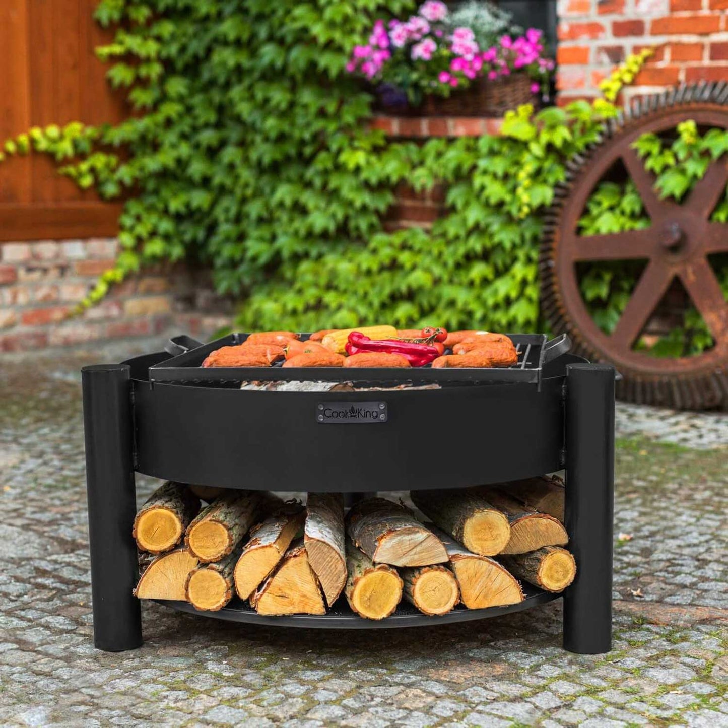 Giardino braciere «MONTANA» - Dia. 60 cm, 70 cm, 80 cm