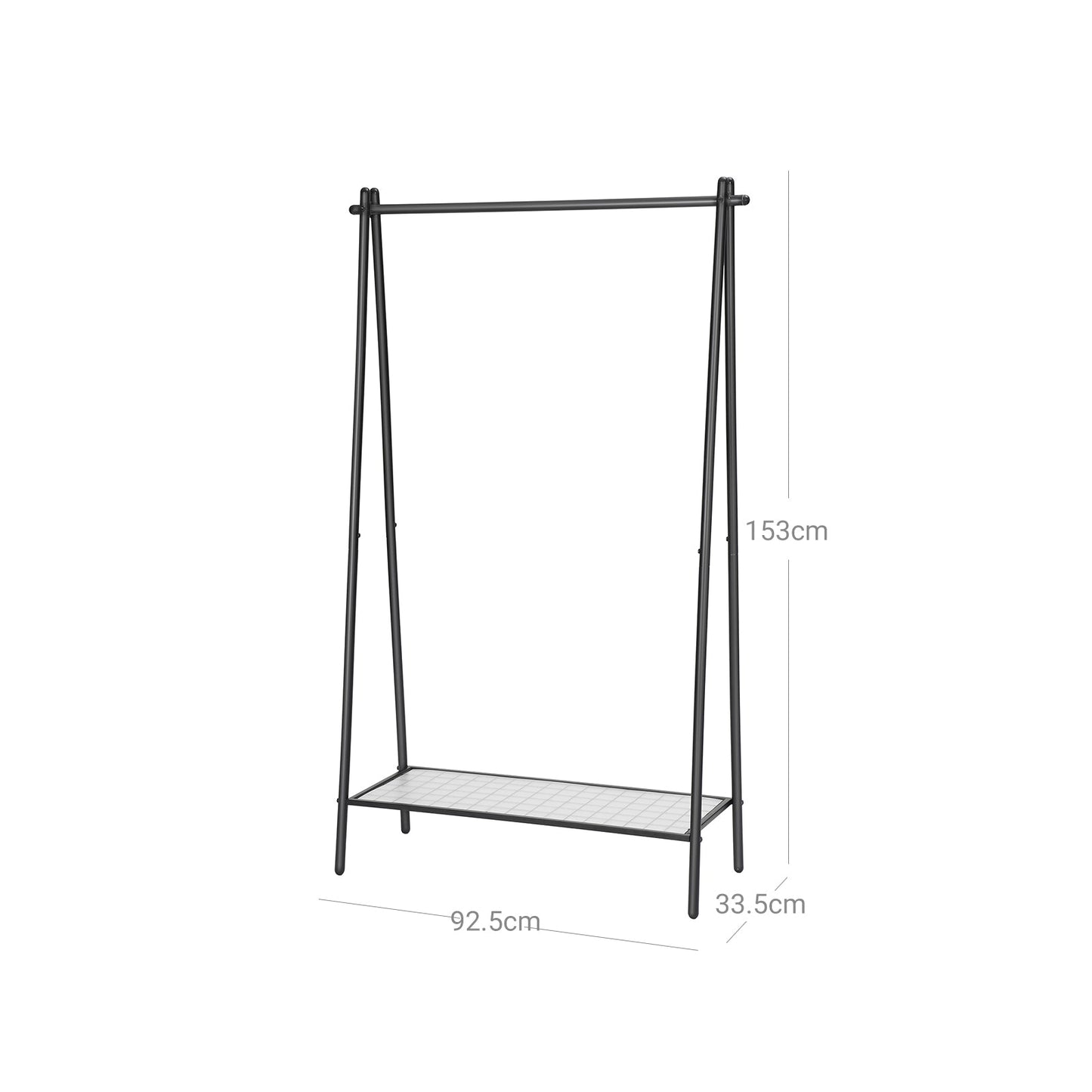 Songmics, attaccapanni con asta di sospensione, 2
