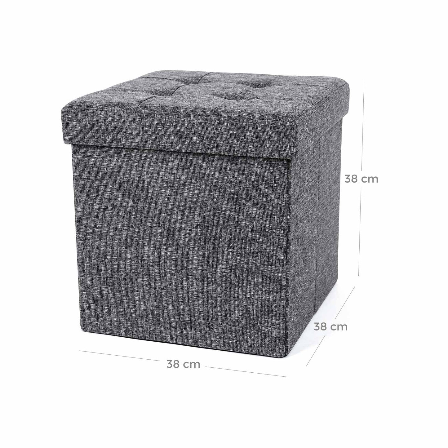 Pouf, Cubo, 38 x 38 x 38 cm