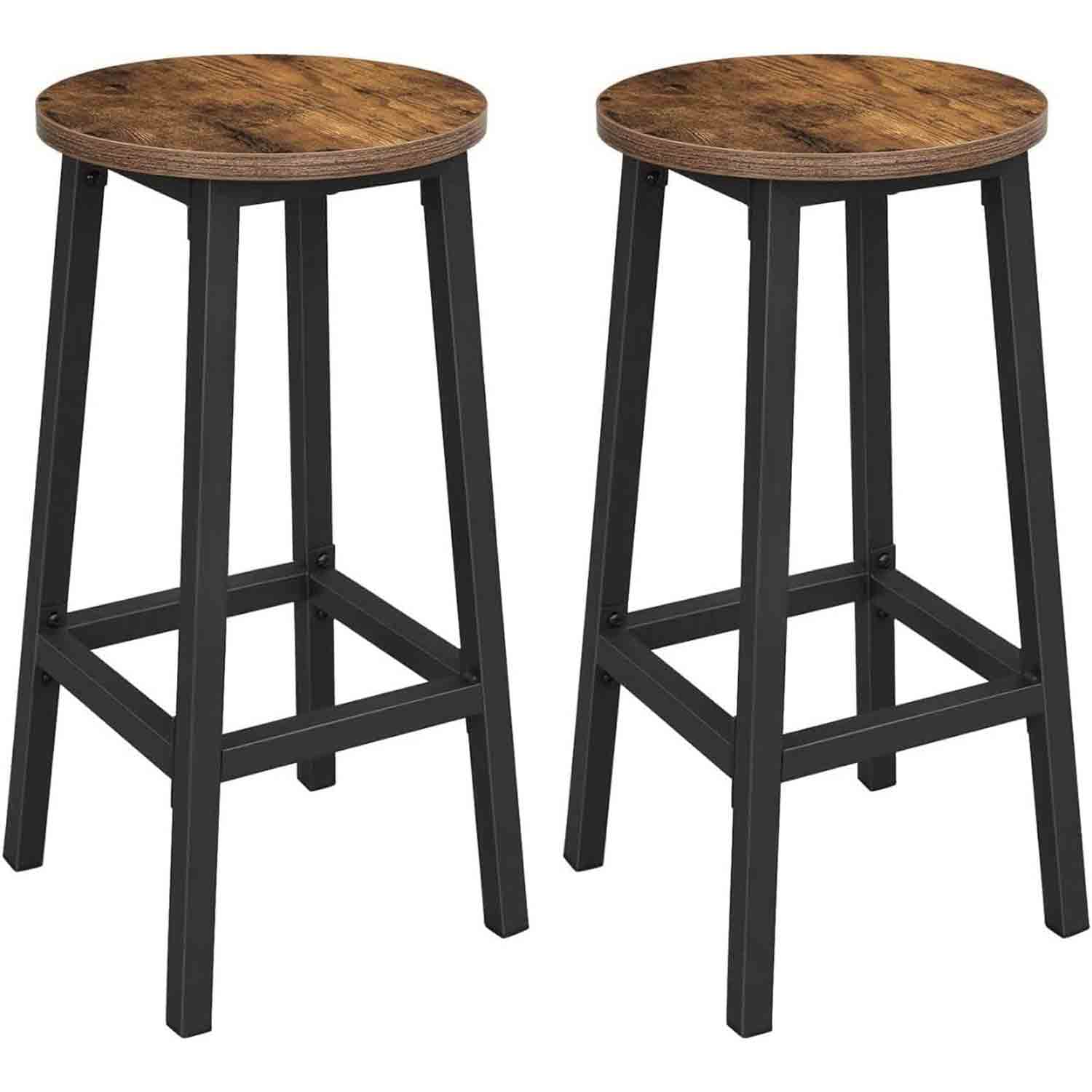 Sedie bar, Sgabelli da bar, set di 2, VASAGLE – TatkraftShop.it