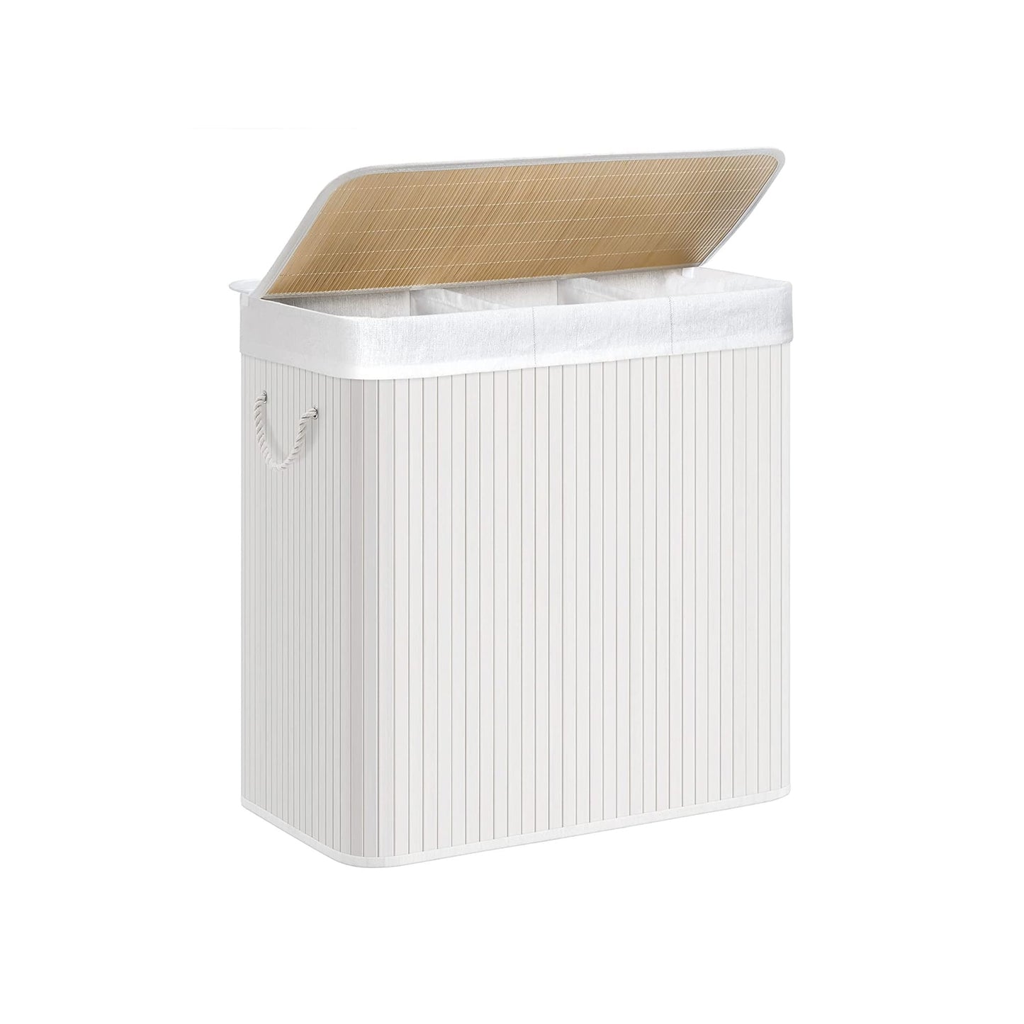 SONGMICS - Cesto di lavanderia canoro, 150 L