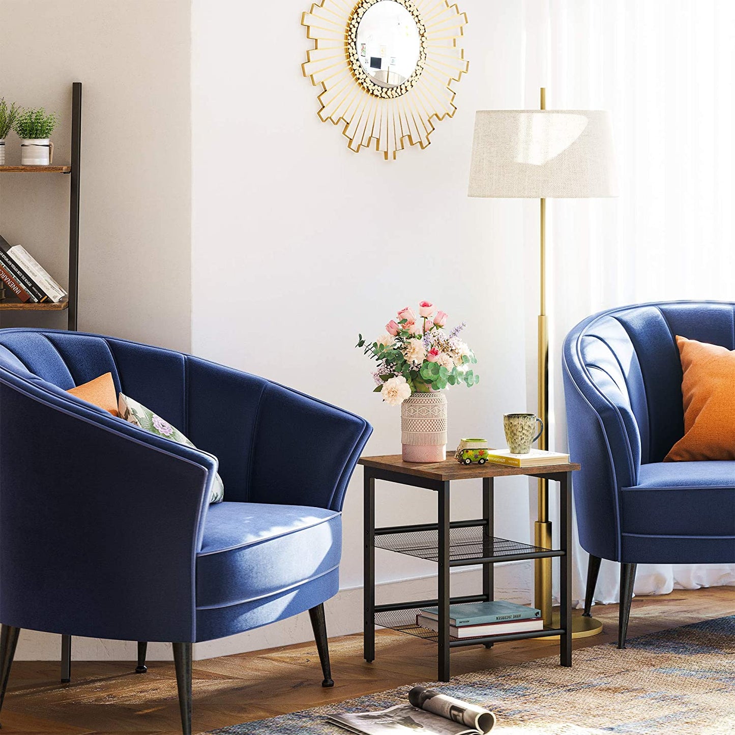 Tavolini con ripiani in rete, Vasagle, 4