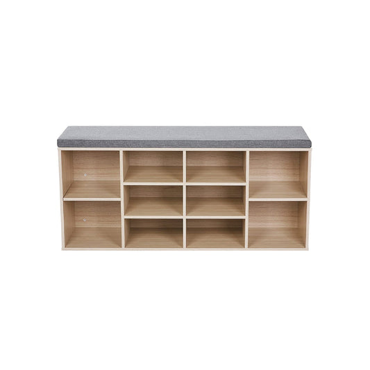 Vasagle, panca scarpiera a 10 scomparti