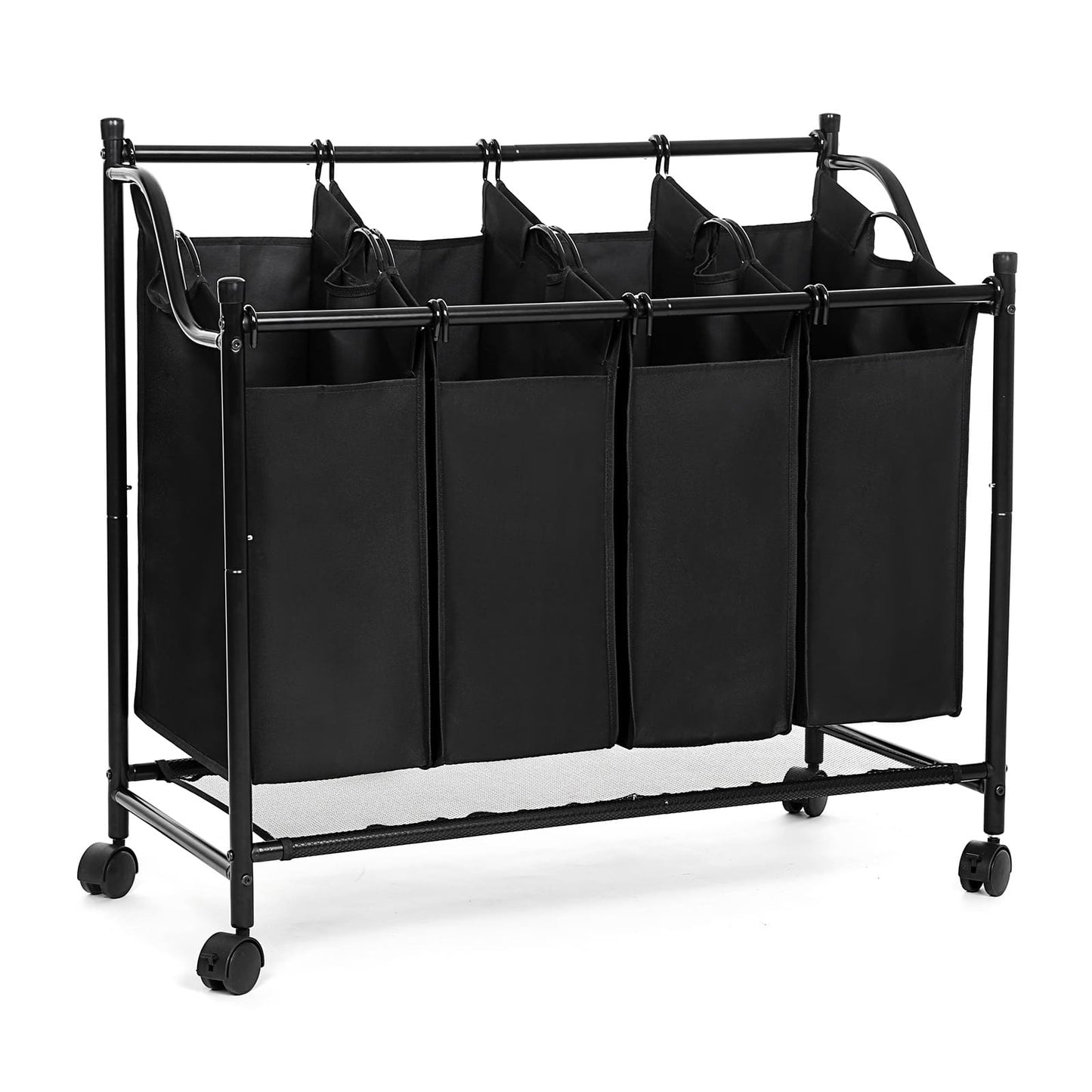 Songmics, carrello porta biancheria, 4