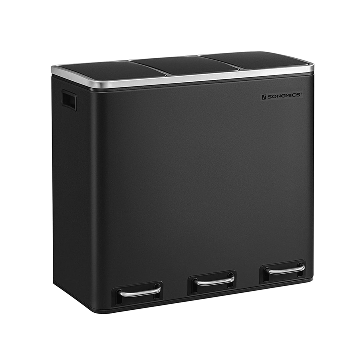 Pattumiera a Triplo Secchio, 3 x 18L, Songmics