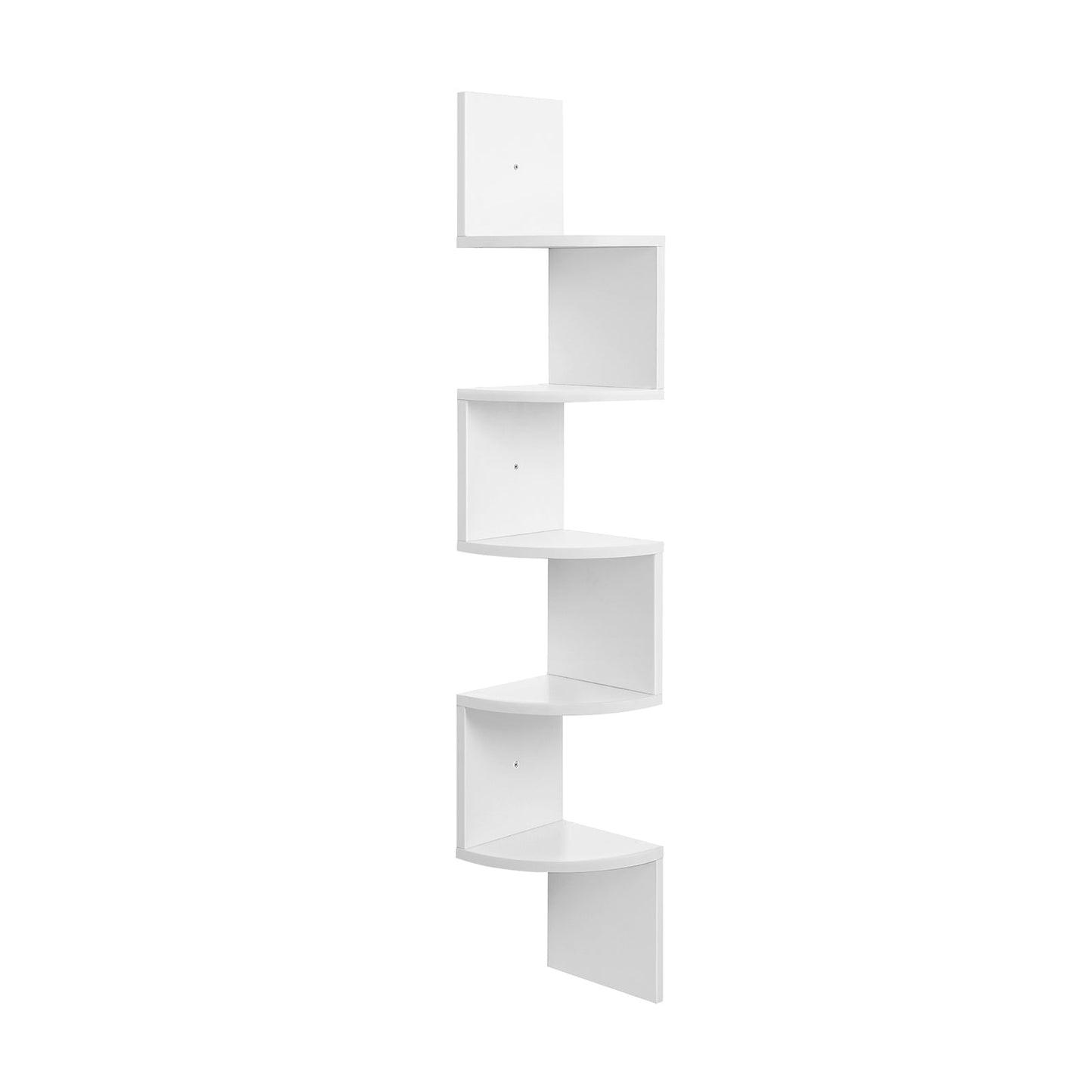 Vasagle, scaffale angolare da parete