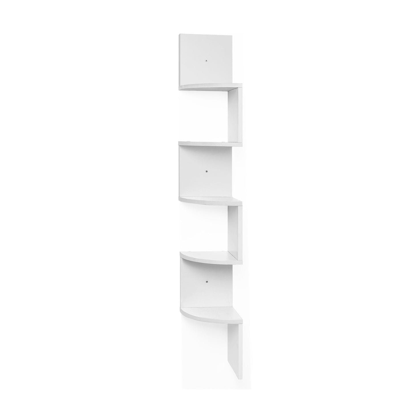 Vasagle, scaffale angolare da parete, 4