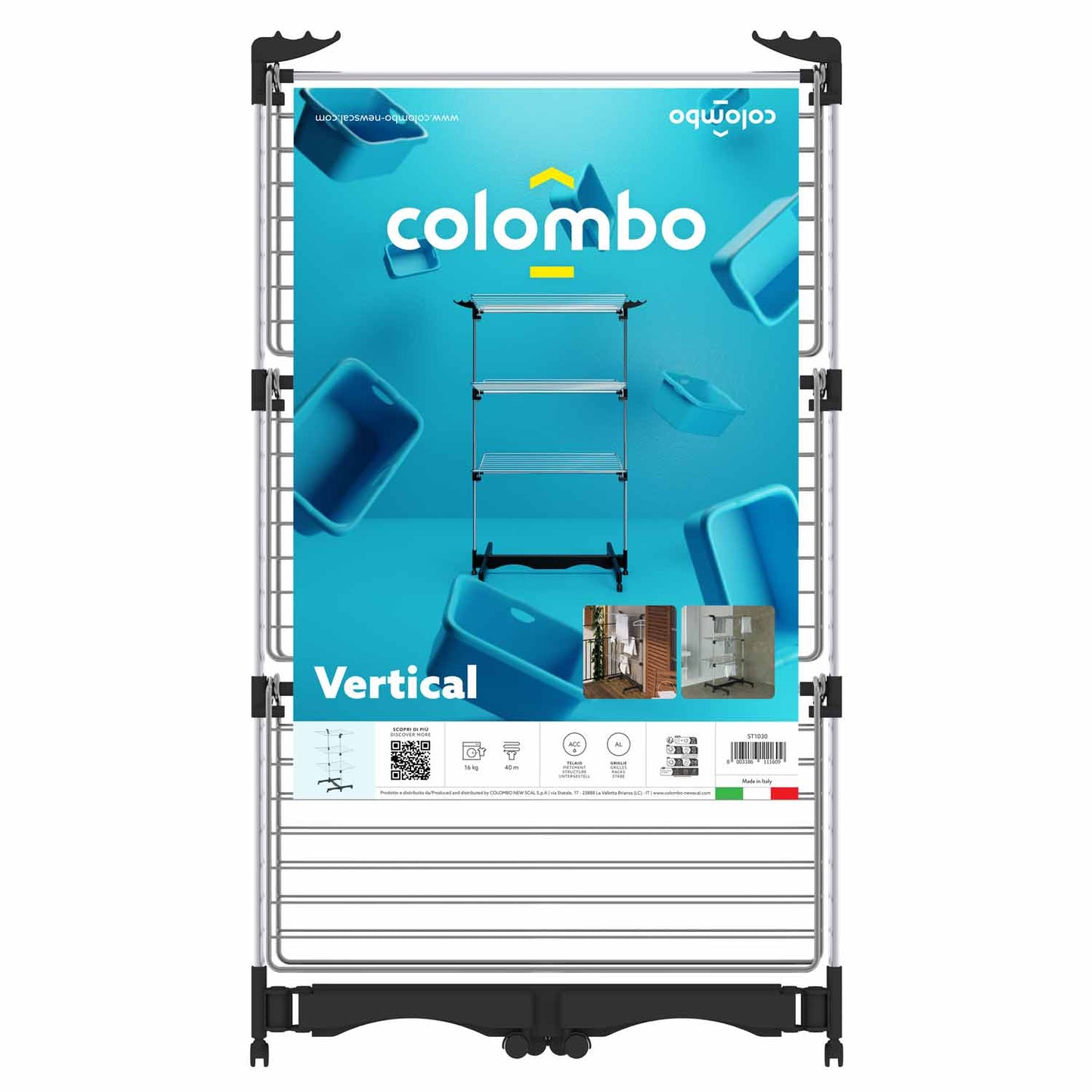Colombo Vertical 40 - stendibiancheria 40 m, Stendibiancheria verticale, 2
