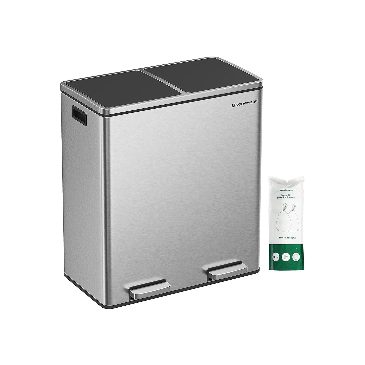 2 x 30L Cestino per Rifiuti