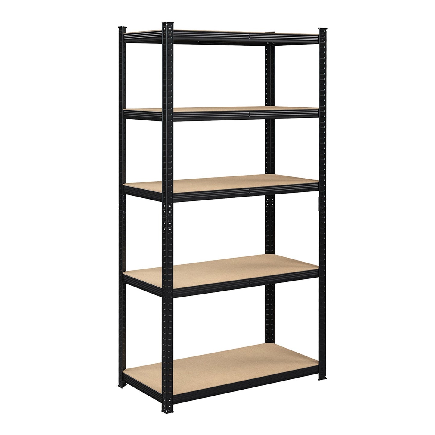 SONGMICS - Scaffalatura a 5 Ripiani Nero