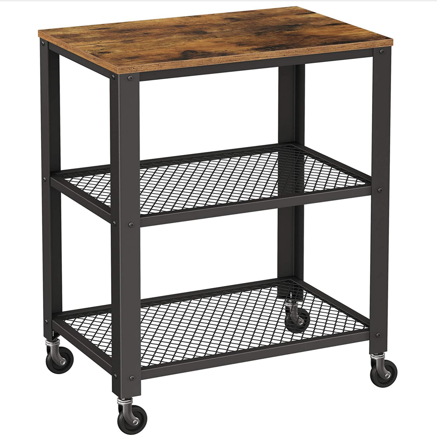 Carrello di servizio a 3 ripiani, Vasagle, 6