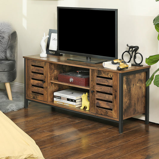 Porta TV, Mobile TV, Ante a Persiana, in Soggiorno, Ufficio, VASAGLE