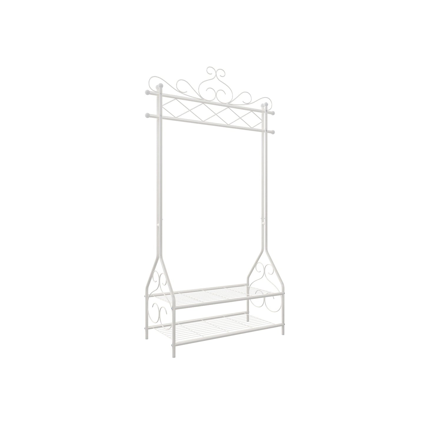 Stand appendiabiti, Vintage, Beige, Songmics