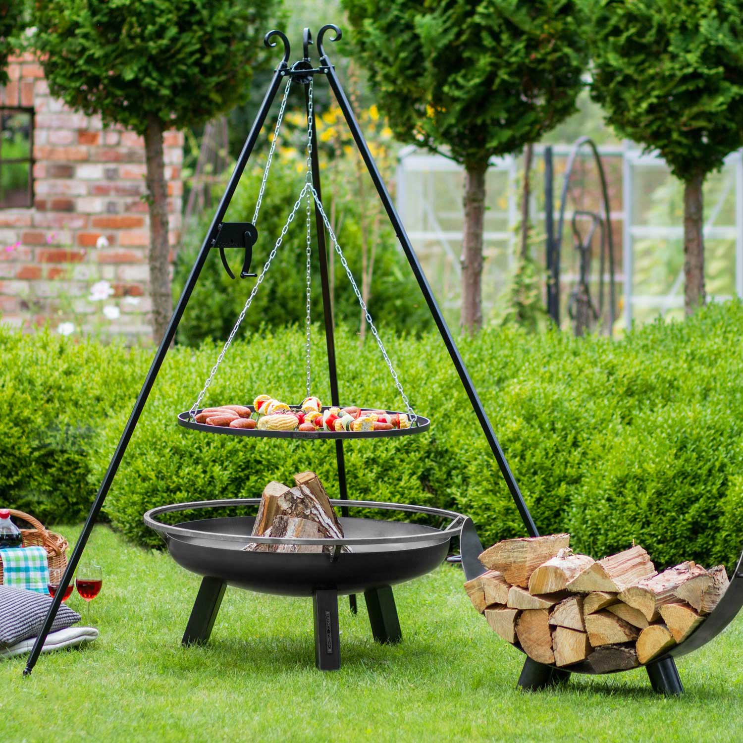 Griglia barbecue, griglia, griglie per barbecue artigianali, griglia per barbecue, Cook King