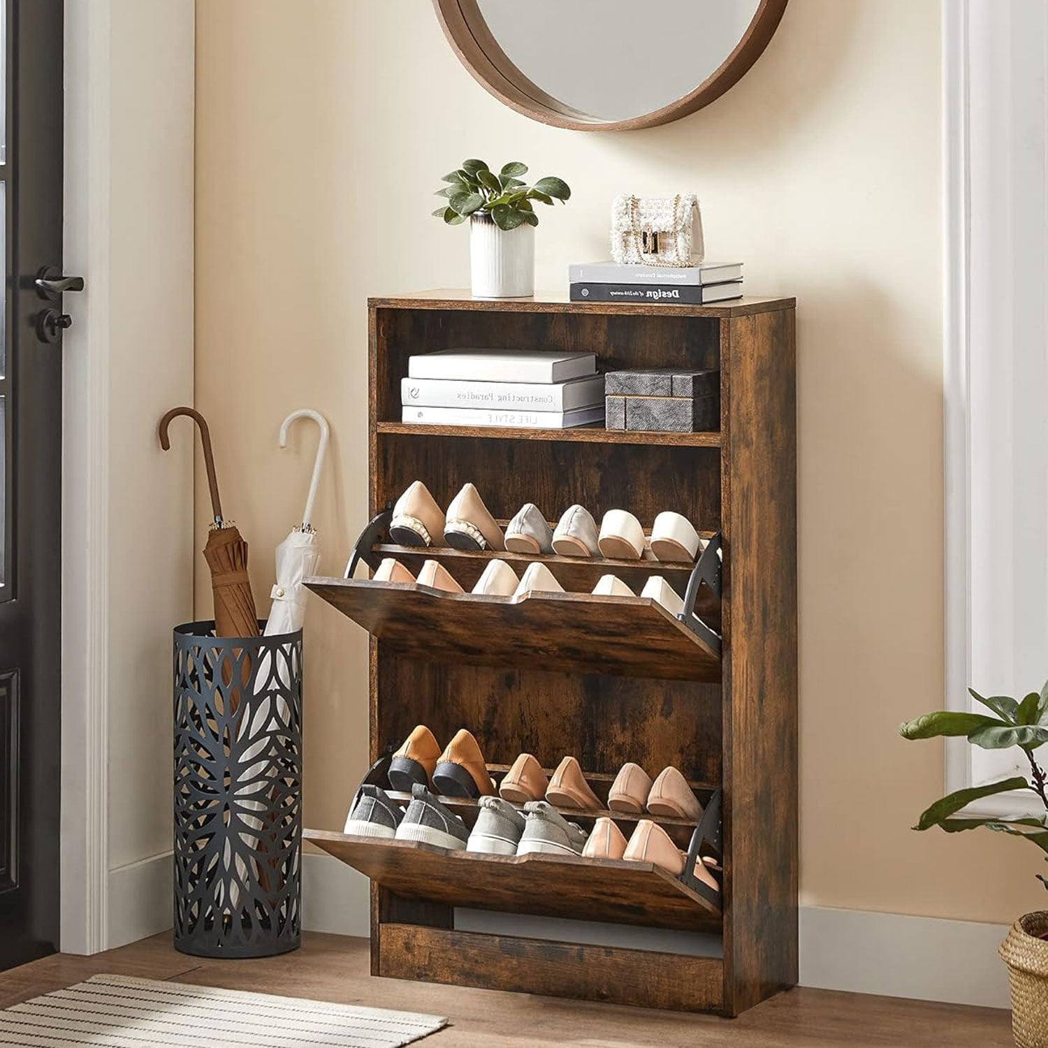 Mobiletto Scarpe Ingresso - Consegna gratuita, Acquista ora! Mobiletto per scarpe, Mobiletto scarpe, Scarpiera armadio