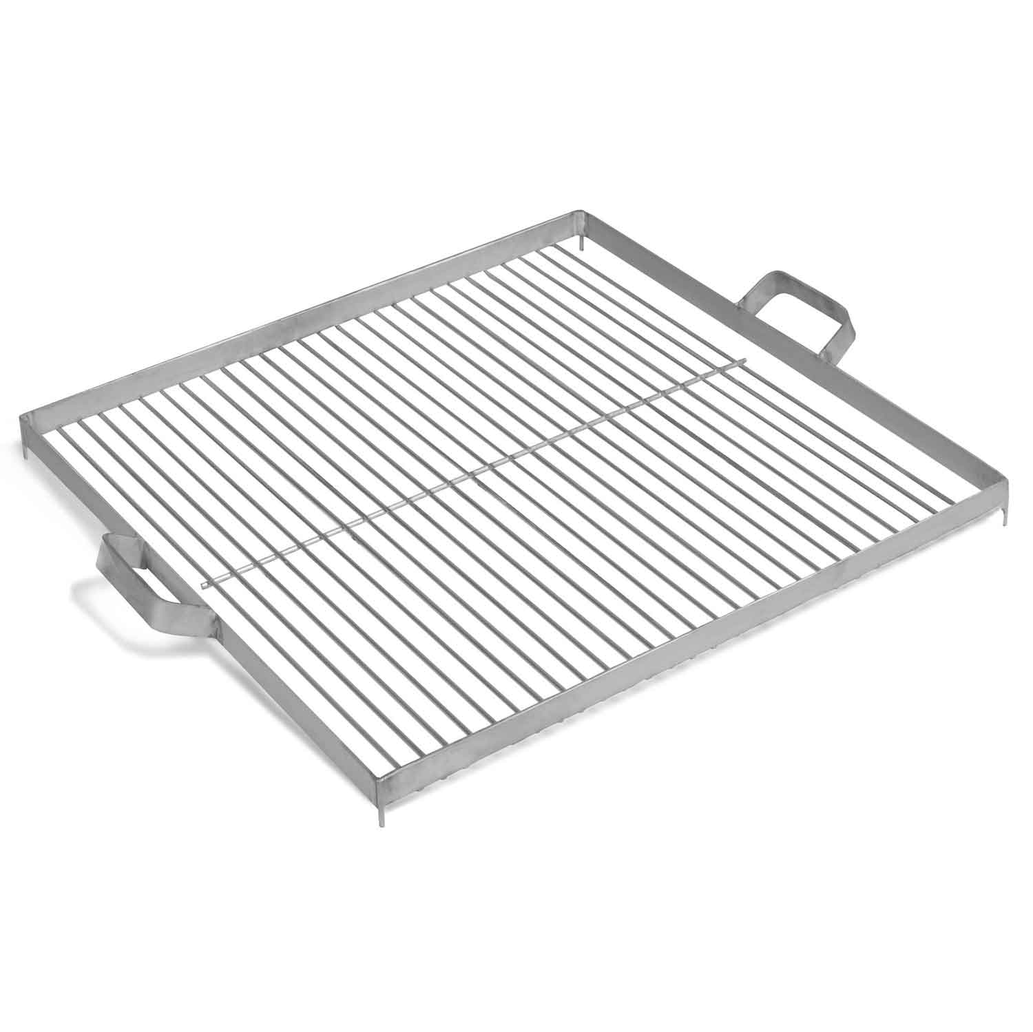 Griglia in acciaio inox per braciere, bistecchiera, Barbecue, Griglia, Cook King - 2