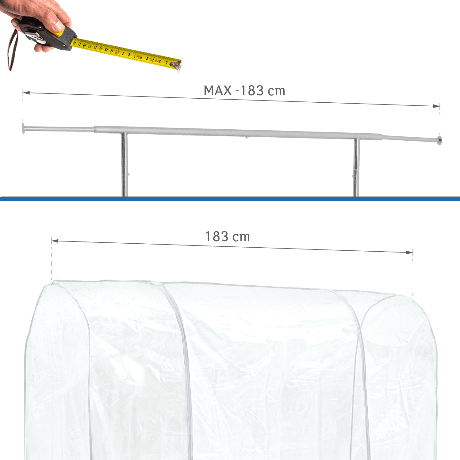 Zilink Set di 10 sacchetti per abiti lunghi antitarme per abiti, 152,4 cm, con cerniera a tutta lunghezza per abiti, cappotti, cappotti invernali lunghi, abiti lunghi e armadi Zilink Set di 10 sacchetti per abiti lunghi antitarme per abiti, 152,4 cm, con cerniera a tutta lunghezza per abiti, cappotti, cappotti invernali lunghi, abiti lunghi e armadi