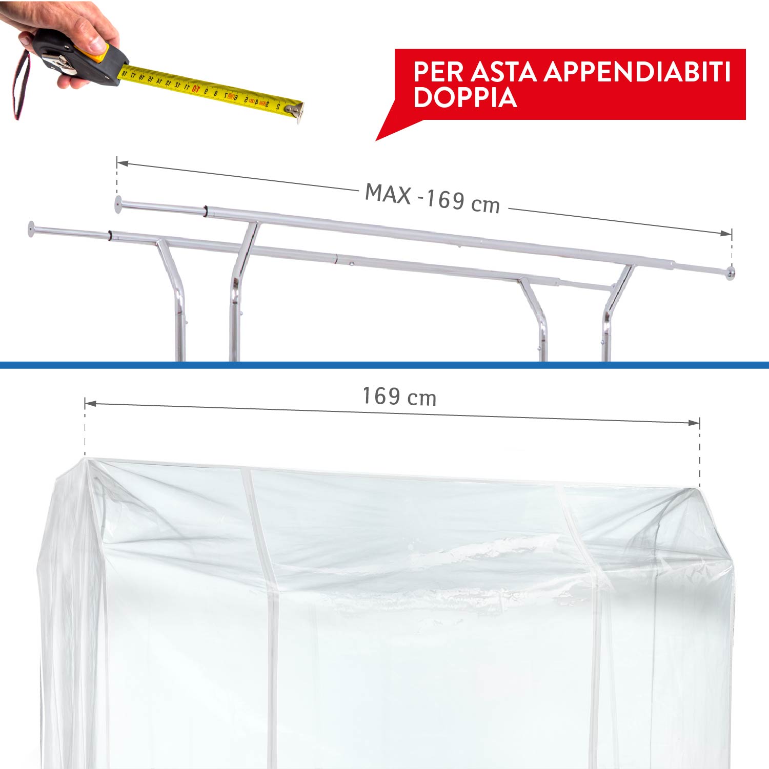 Appendiabiti da terra in plexiglass trasparente Redin – Smart Arredo Design Appendiabiti da terra in plexiglass trasparente Redin – Smart Arredo Design