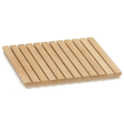 Tappeto bagno SAMOA 60, Tappeto antiscivolo doccia, Tappetino bagno, 100% faggio massello, naturale, ARIT, 1