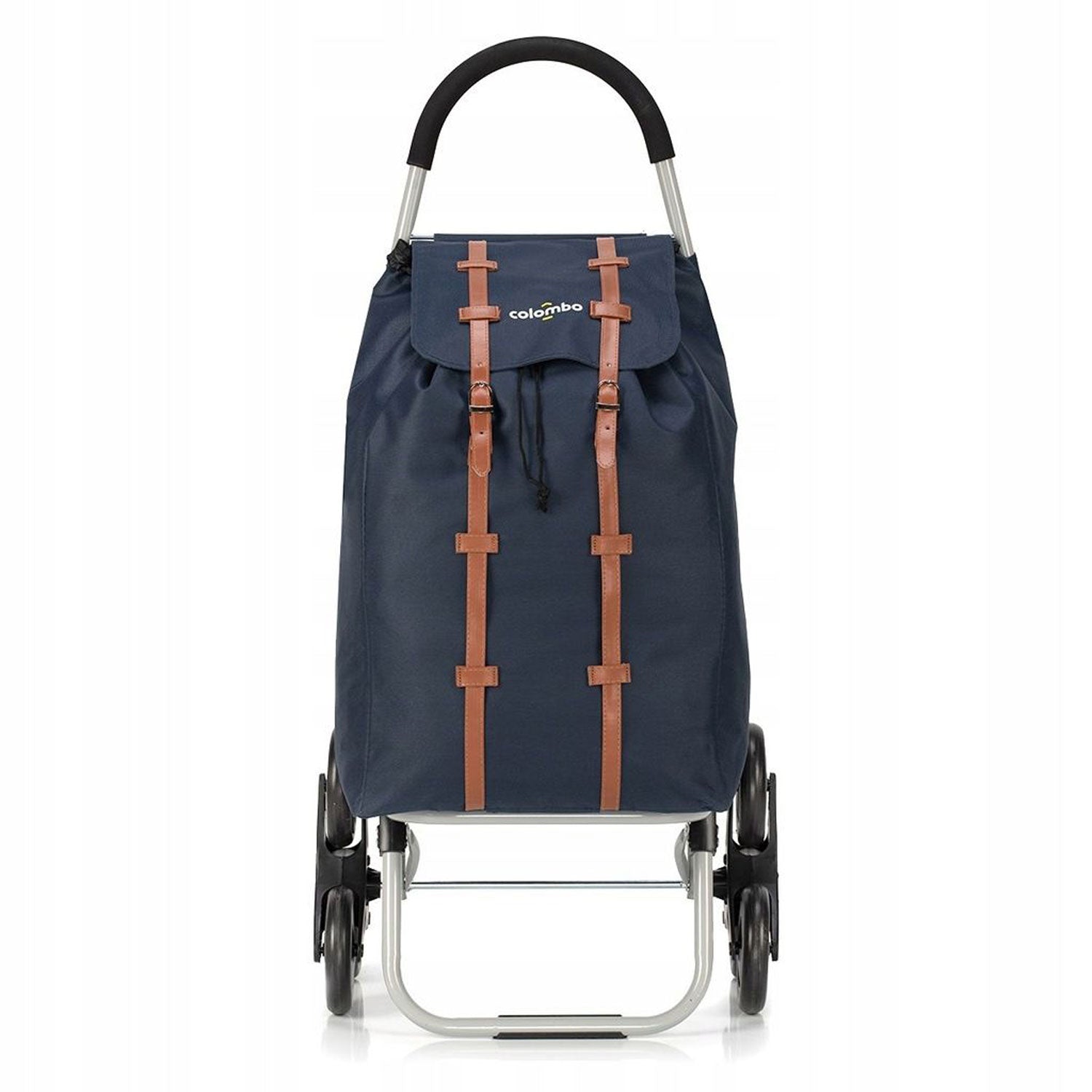 Carrello spesa, Capacità 50 L, Carrello Portaspesa, Borsa in poliestere impermeabile, Colombo DAKAR 3, Blu navy, 5