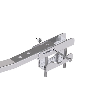  Stendino da Balcone, Stendibiancheria da Esterno, bloccabile in 3 posizioni, carico 15 kg, la corda non è inclusa, Colombo BALCONY , 5